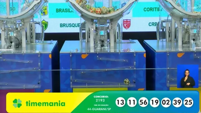 Resultado Timemania 2193