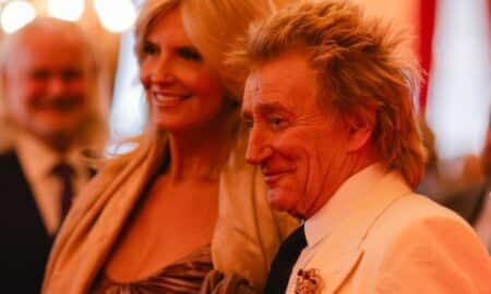 Penny Lancaster e Rod Stewart