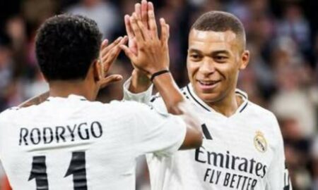 Rodrygo e Mbappé - Real Madrid