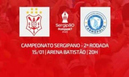 Onde assistir ao vivo Carmópolis x Sergipe pelo Campeonato Sergipano 2025