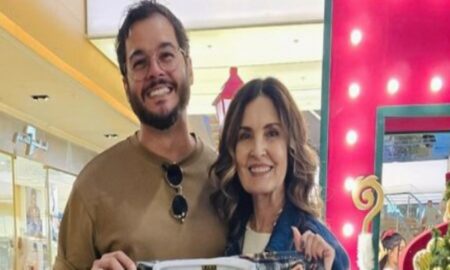 Tulio Gadelha e Fátima Bernardes