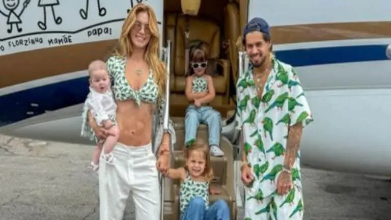 Virginia Fonseca, Zé Felipe e os filhos