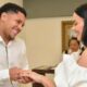 Vitor Roque e Dayana Lins