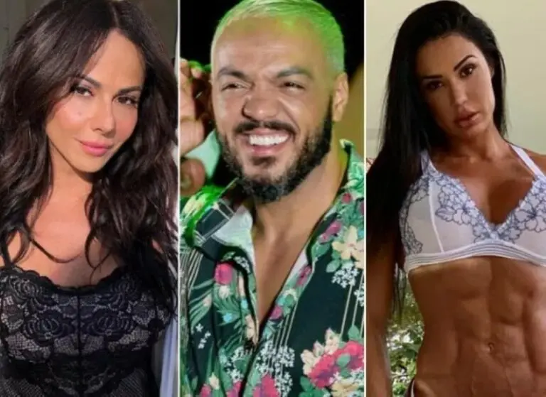 Viviane, Bello e Gracyanne - Foto: reprodução