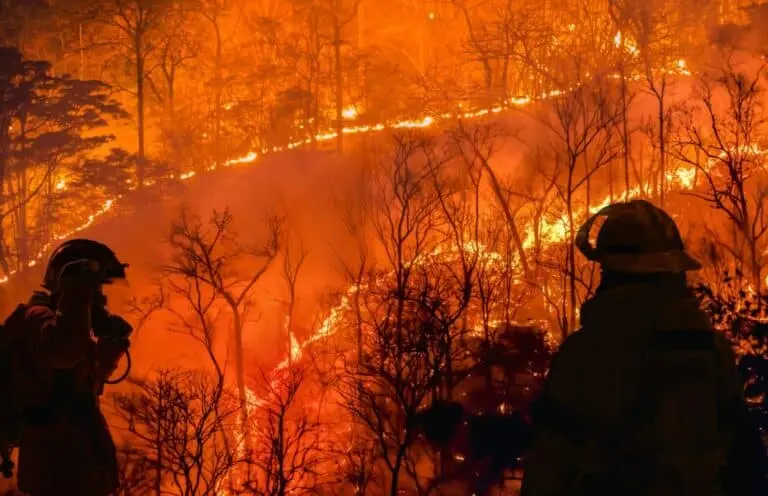 Fogo na Califórnia
