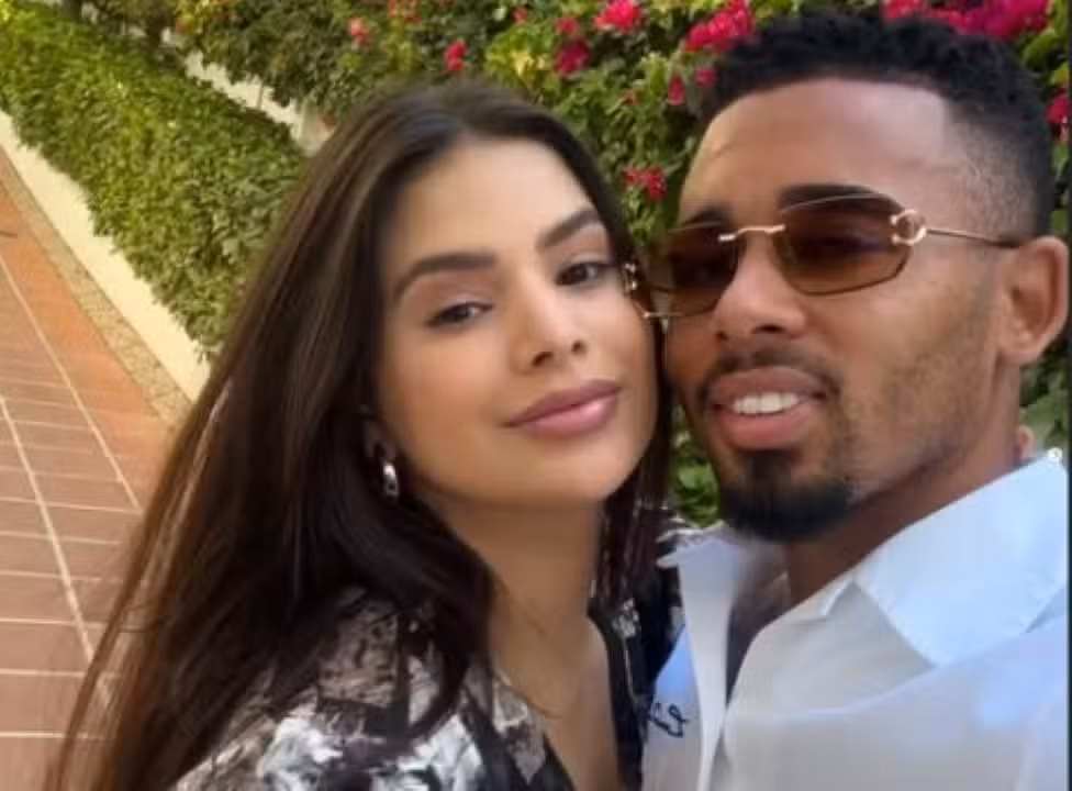 gabriel jesus e esposa