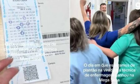 Técnica de enfermagem confunde bilhete e “ganha” Mega da Virada em momento cômico no RS
