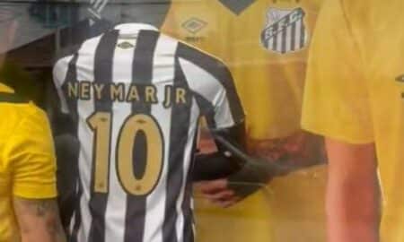 neymar junior camisa santos