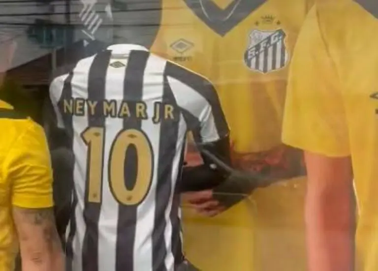 neymar junior camisa santos