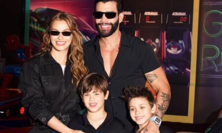 Andressa Suíta, Gusttavo Lima e filhos