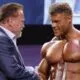 Arnold Schwarzenegger e Wesley Vissers
