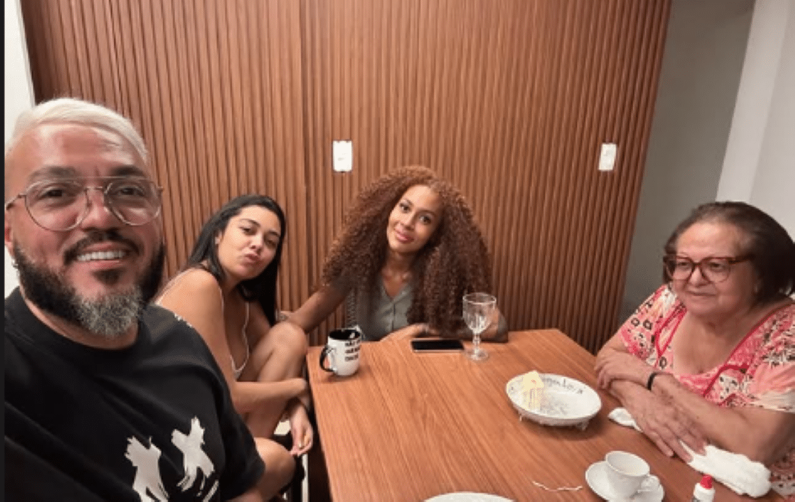 Belo com irmã de Gracyanne Barbosa