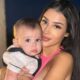 Bia Miranda com o filho