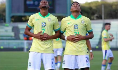 Brasil venceu o Paraguai no Mundial Sub-20
