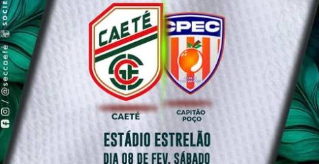Onde assistir ao vivo Caeté x Capitão Poço pelo Campeonato Paraense 2025