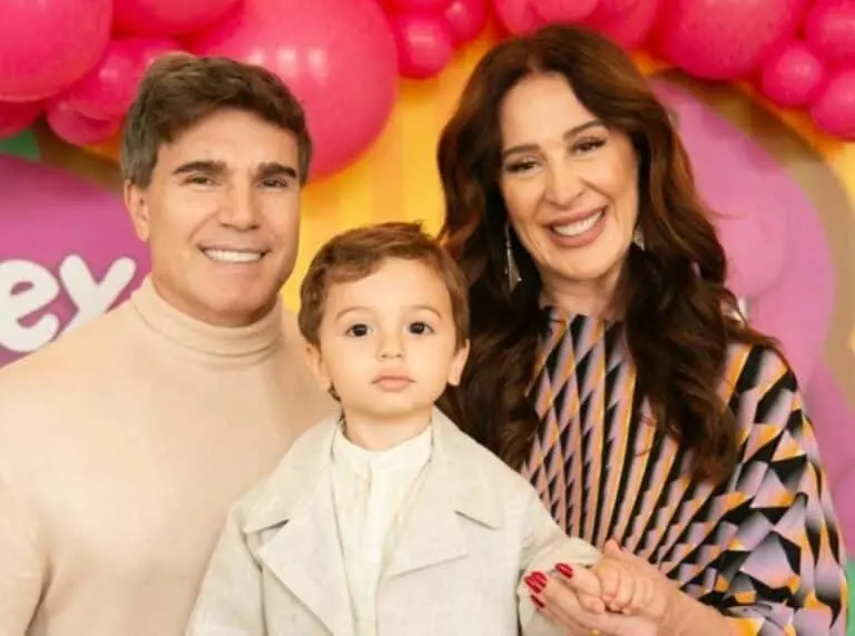 Claudia Raia e Familia