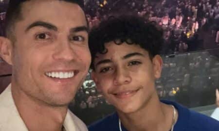 Cristiano Ronaldo e Filho