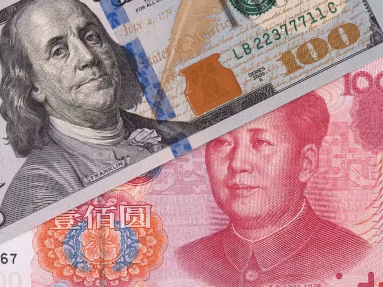 Dolar e renminbi