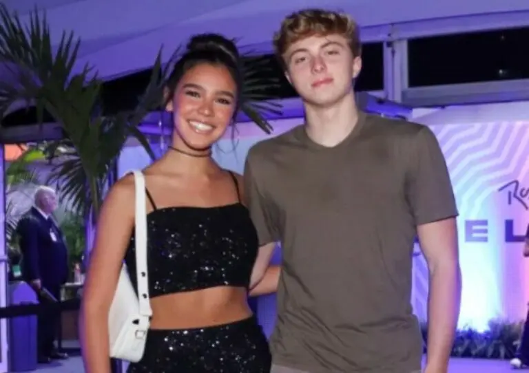 Duda e Benicio Huck