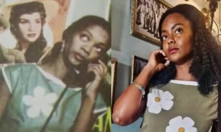 Eli Ferreira como Ruth de Souza nessa bonita homenagem em Garota do Momento!