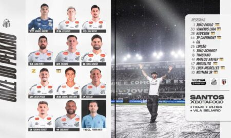 Escalação Confirmada Santos