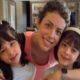 Fabiana Justus e filhas