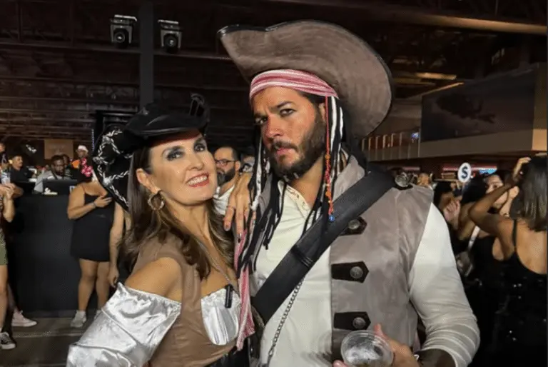 Fatima Bernardes e namorado