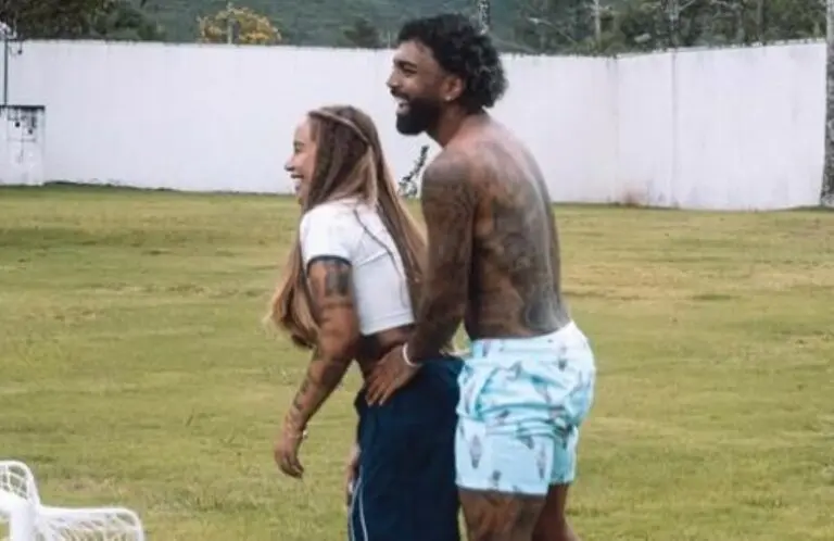 Gabigol e Rafaella Santos