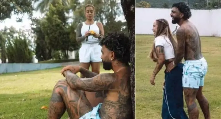Gabigol e Rafaella Santos