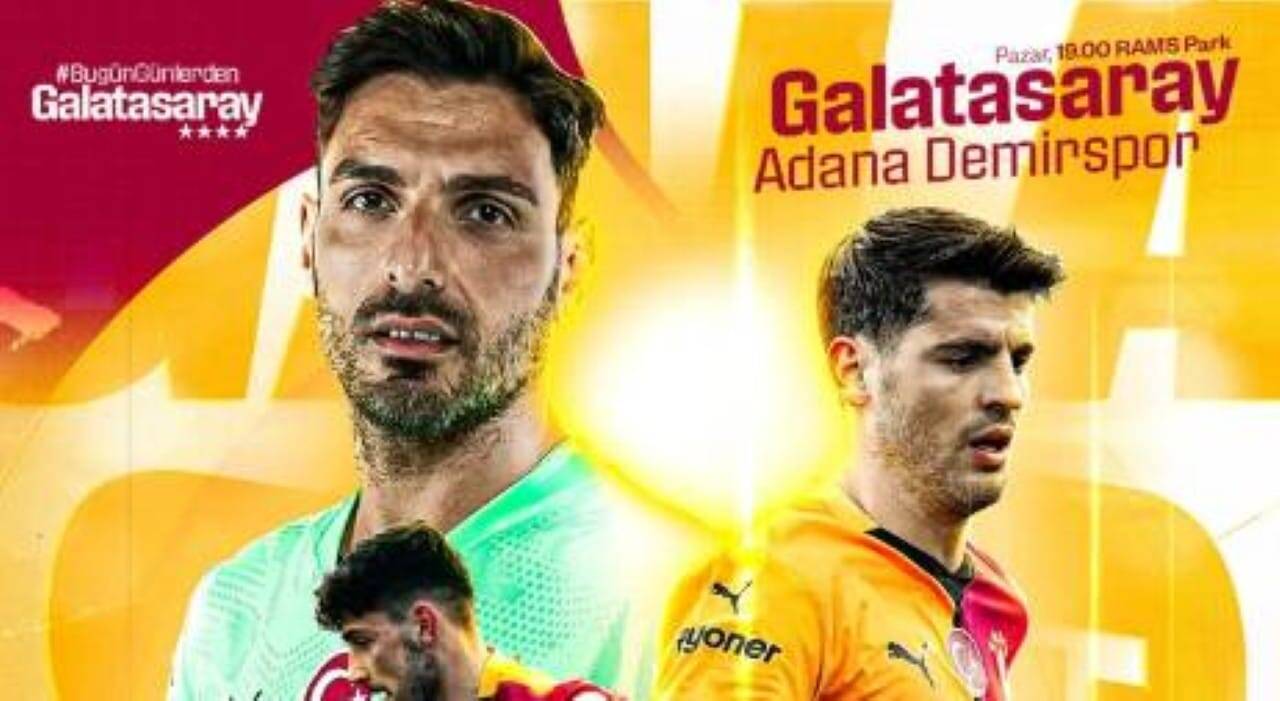 Onde assistir ao vivo Galatasaray x Adana Demirspor pela Süper Lig Turca