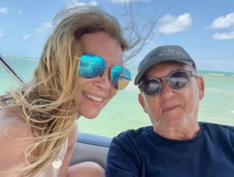 Galvão Bueno e Desireé