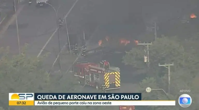 Avião São Paulo - Foto: Tv Globo