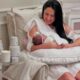 Graciele Lacerda com filha