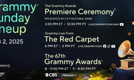 Grammmy Sunday Lineup