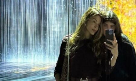 Grazi Massafera com sua filha Sofia