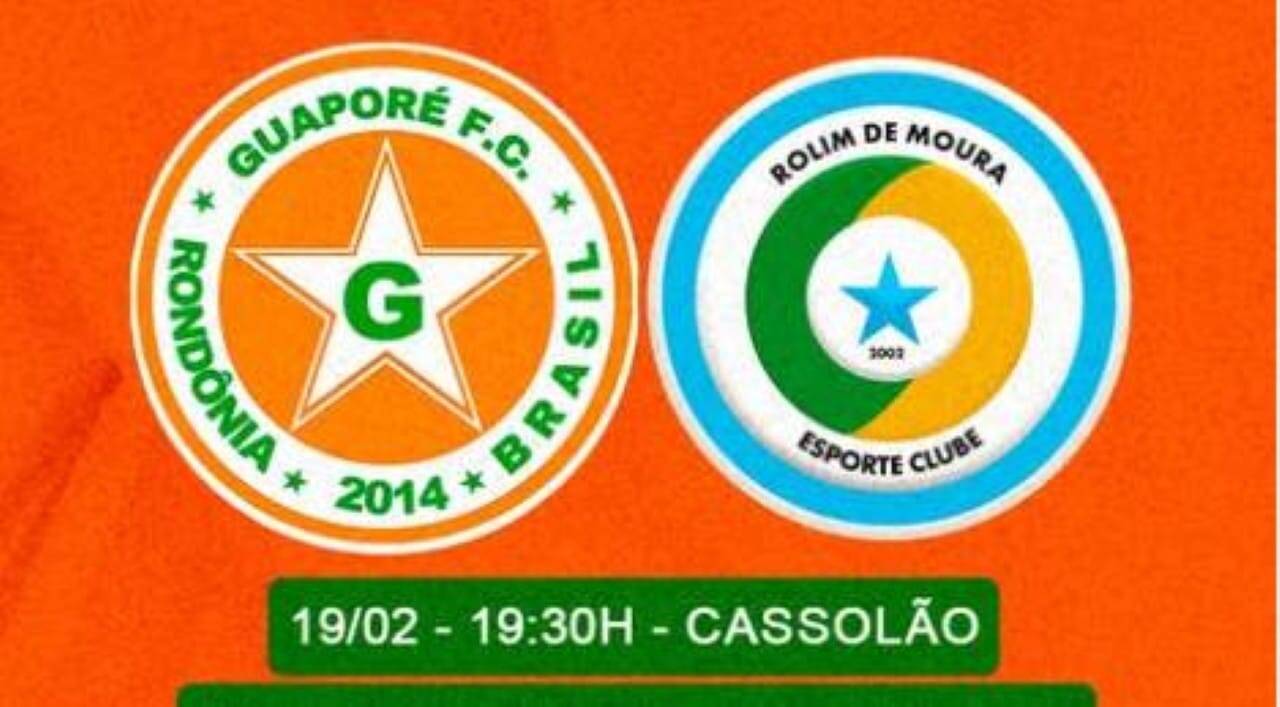 Onde assistir ao vivo Guaporé x Rolim de Moura pelo Campeonato Rondoniense 2025