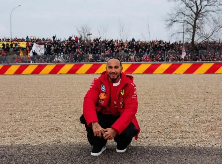 Hamilton Ferrari F1
