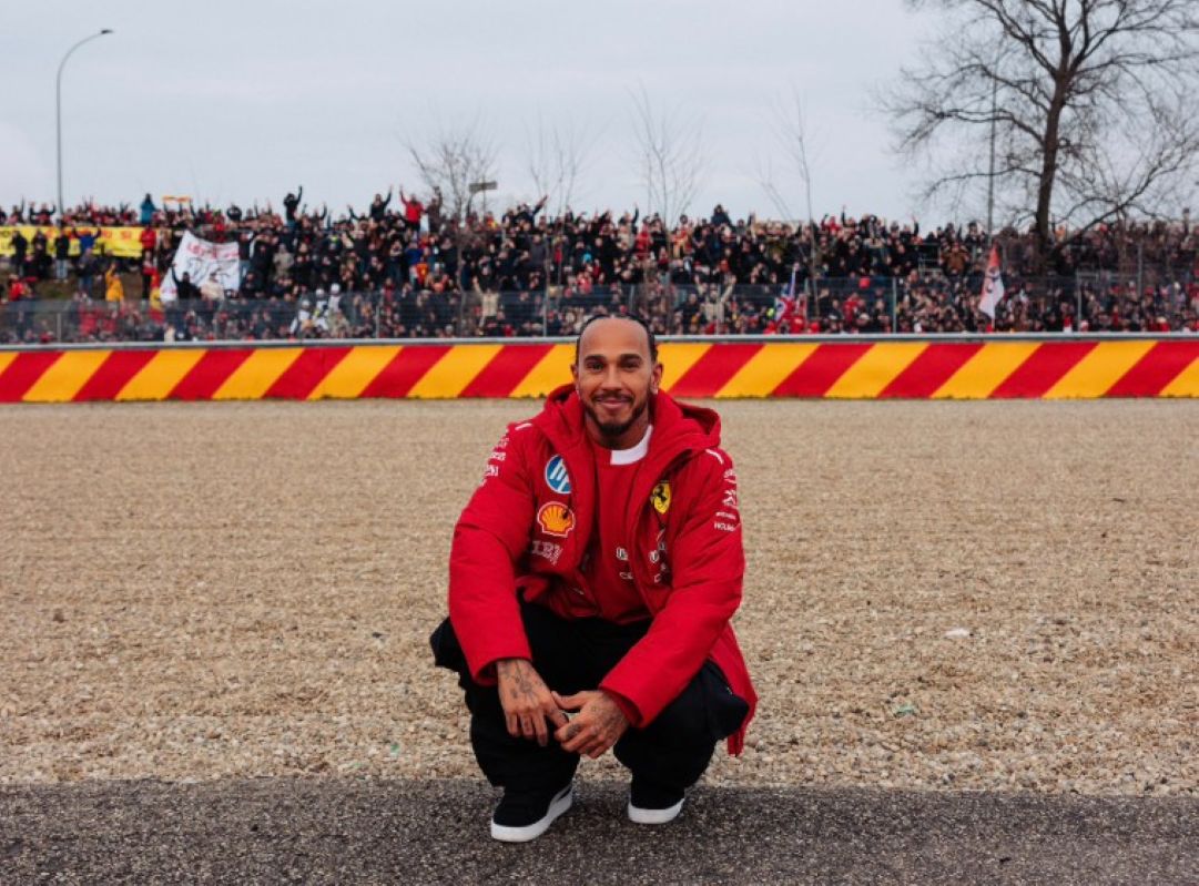 Hamilton Ferrari F1