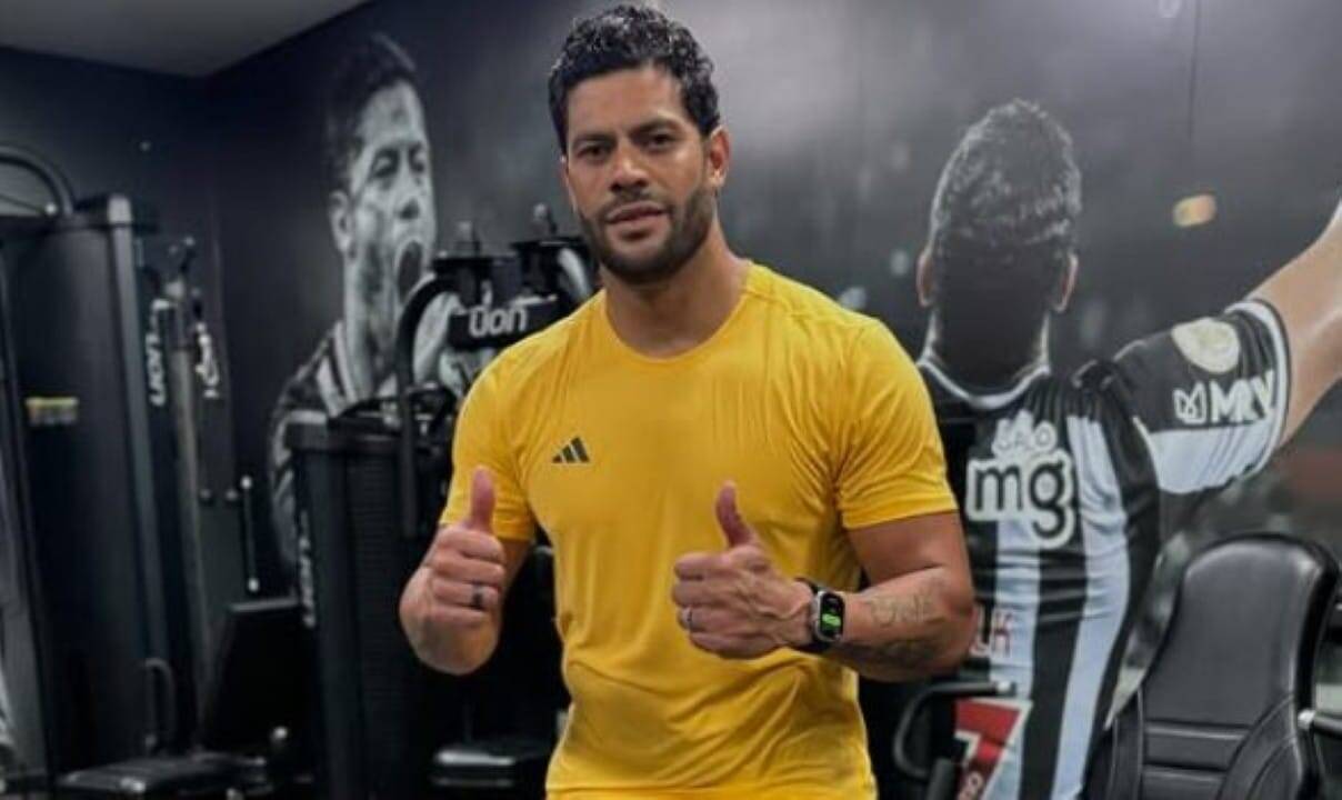 Hulk posa com 5 filhos em treino do Atlético-MG, mostra união familiar e destaca filhos na Cidade do Galo