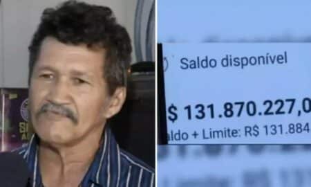 Idoso que recebeu dinheiro por engano de banco