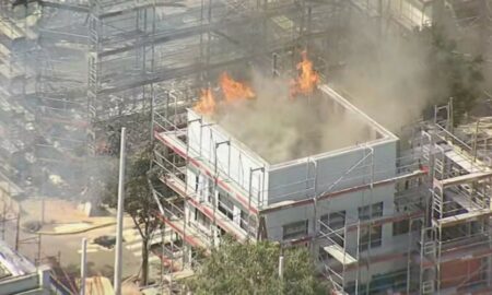 Incêndio atinge os estúdios Globo
