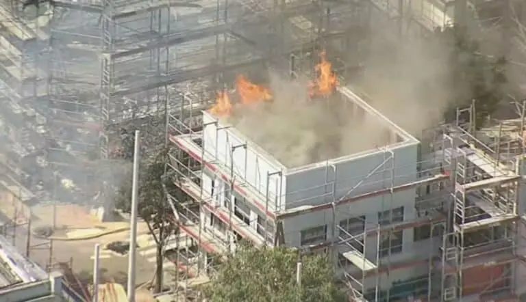 Incêndio atinge os estúdios Globo