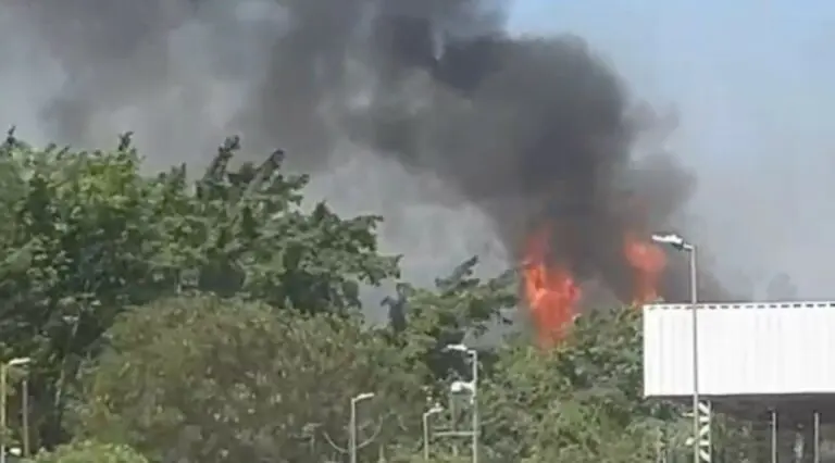 Incendio projac