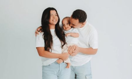 João Gomes e esposa