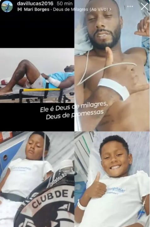 Jogador da base do Vasco baleado