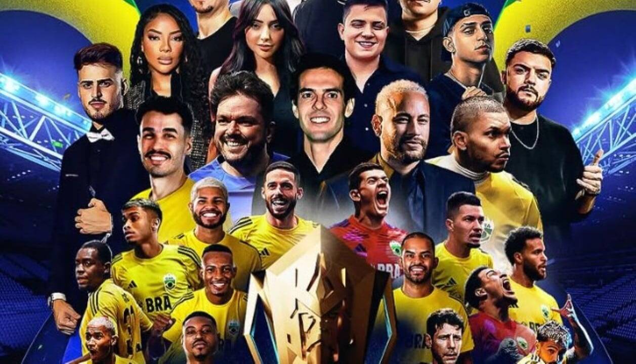 King’s League Brasil: Neymar, Ludmilla e Kaká lideram nova era do futebol de 7 no país
