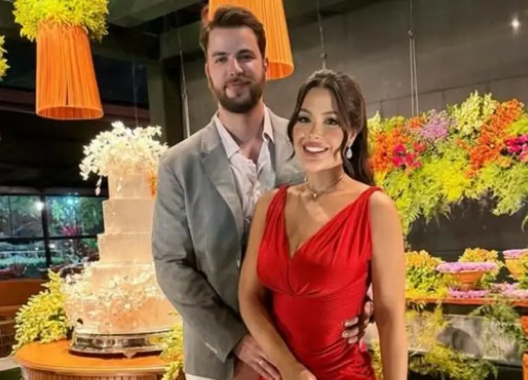 Laís Caldas e Gustavo Marsengo