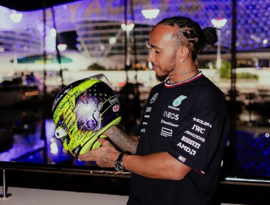 Lewis Hamilton.