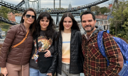 Luciano Camargo com família