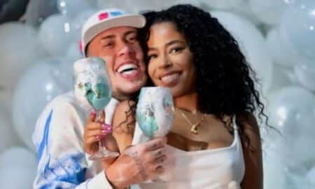 MC Daniel e Lorena Maria realizam ‘chá de bênção’ na véspera do nascimento do filho